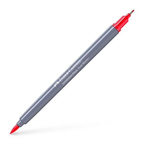 Feutre De Coloriage - Faber-Castell - Goldfaber Aqua - Rouge Brillant - 122