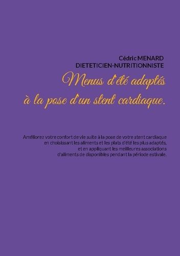 Menus D'été Adaptés À La Pose D'un Stent Cardiaque