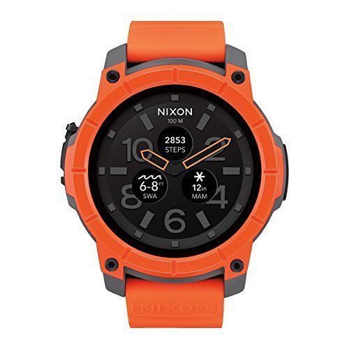 Nixon The Mission Watch Orange