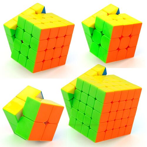 Moyu Cubing Classroom 2x2 3x3 4x4 5x5 Cube Magique Puzzle Sans Autocollants Boite Cadeau
