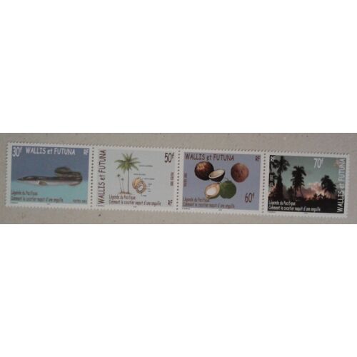 Timbre France Wallis-Et-Futuna 2003 Bloc Yvert Et Tellier N°605, 606, 607, 608 Neuf Gomme Intacte