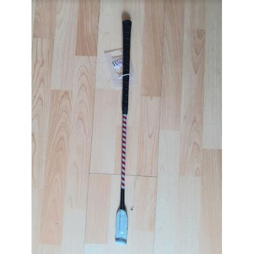 Cravache Whip & Go "Concours" - Couleur : Gris/Rouge, Taille : 63 Cm