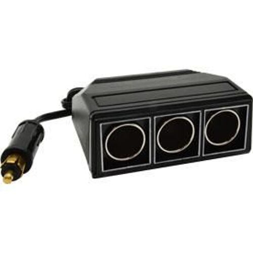 Triple Prise Ac Din 12/24v 10a [511893] Pour Camion
