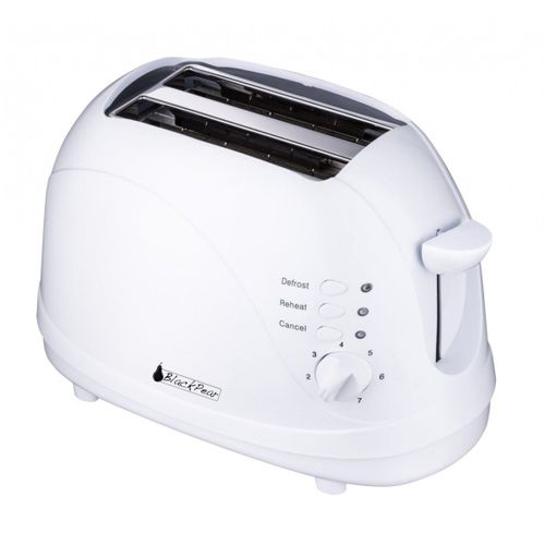 Grille Pain 2 Fentes Larges 700w Blanc Black Pear Bgp 105