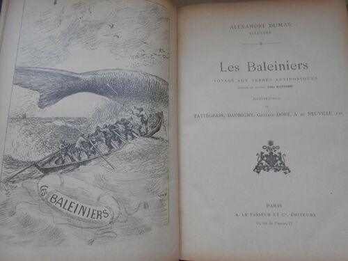 A. Dumas Illustré Doré Daubigny Etc Tome 23 Les Baleiniers En Russie Le Caucase