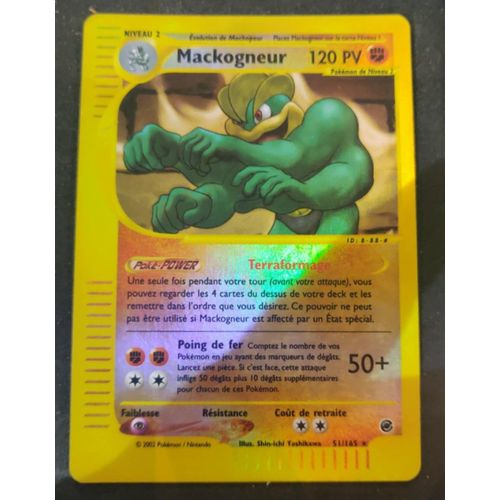 Pokémon Mackogneur 51 / 165 Reverse Expedition Wizards