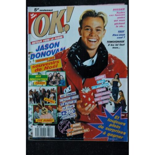 Ok ! Âge Tendre 727 1989 12 Jason Donovan Ivanov Kaoma Jive Bunny