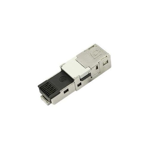 Telegärtner STX V1 RJ45-Steckereinsatz Cat.6 Stecker, gerade Pole: 8P8C J80026A0004 J80026A0004 1