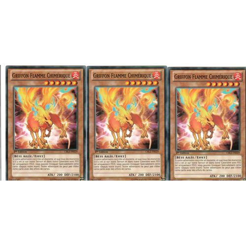 3x Griffon Flamme Chimerique - Cblz-Fr029
