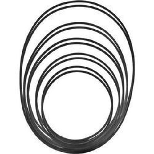 Lot de 10 courroies vidéo carrées 1,2 mm