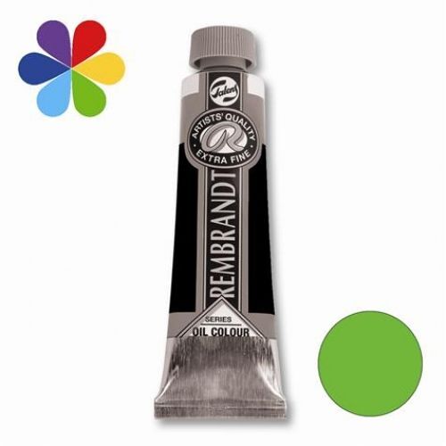Huile S3 - 40ml - Vert Permanent C 618 - Rembrandt