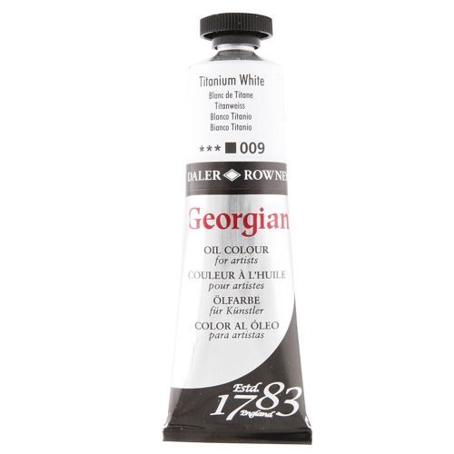 Huile Georgian 38ml Daler Rowney Blanc De Titane