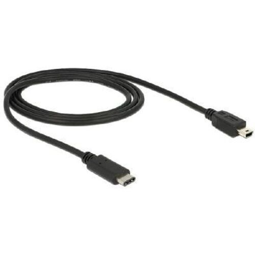 Delock - Câble USB - USB-C (M) pour mini-USB de type B (M) - USB 3.1 - 1 m - noir