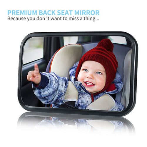 Miroir Voiture Bébé - Incassable Pour Siège Arrière - Conduite Sécurisée En Surveillant Votre Enfant Dans Le Siège Auto Bébé - Essentiel Pour Jeunes Parents