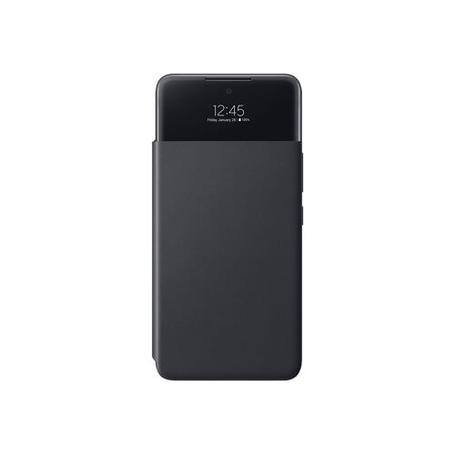 Samsung EF-EA536 - Étui à rabat pour téléphone portable - noir - pour Galaxy A53 5G