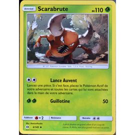 Carte Pokémon 6/149 Scarabrute 110 Pv Sm1 - Soleil Et Lune Neuf Fr