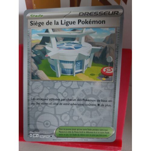 Carte Pokemon Siege De La Ligue Pokémon 192/197 Reverse Flammes Obsidiennes