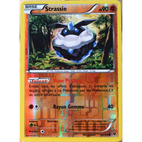 Carte Pokémon 50/124 Strassie 90 Pv - Reverse Xy - Impact Des Destins Neuf Fr