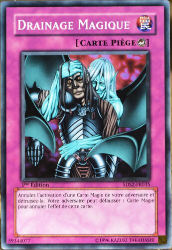 Carte Yu-Gi-Oh 5ds2-Fr035 Drainage Magique Neuf Fr