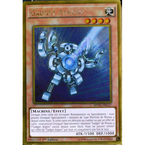 Carte Yu-Gi-Oh Mvp1-Frg17 Gadget Argent Neuf Fr