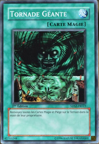 Carte Yu-Gi-Oh 5ds2-Fr023 Tornade Géante Neuf Fr