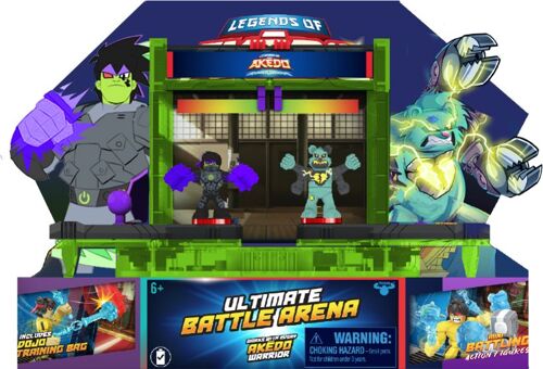 Worlds Apart Arène De Combat Powerstorm - Akedo