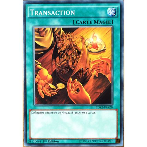 Carte Yu-Gi-Oh Ldk2-Frk28 Transaction Neuf Fr