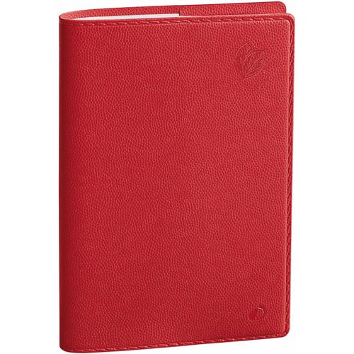 Quo Vadis Agenda De Poche Affaires Equology 10x15cm Rouge Cerise