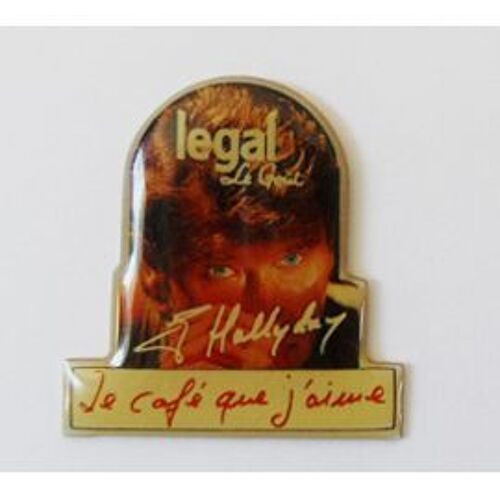 Pin's Johnny Hallyday Legal Le Gout