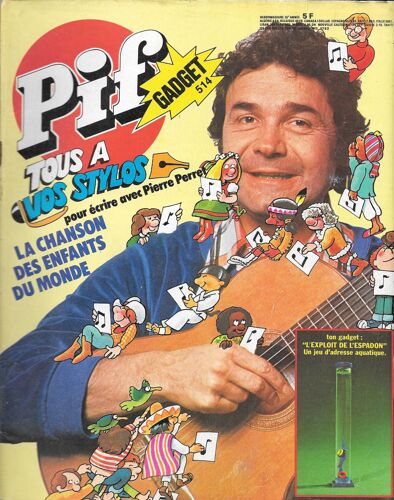 Vaillant  N° 514 : Pif Le Chien Et La Télévision