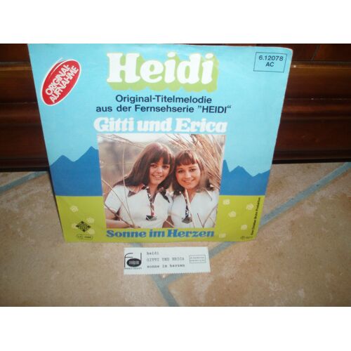 Heidi  /  Sonne Im Herzen   ( Avec Etiquette Juke Box )
