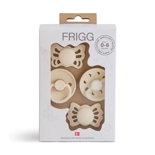 Pack De 4 Sucettes Nouveau-Né Moonlight Sailing T1 Cream - Ecru