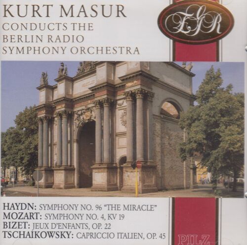 East German Revolution: Kurt Masur Conducts The Berlin Radio Symphony Orchestra: Bizet. Haydn. Mozart.Tchaikovsky