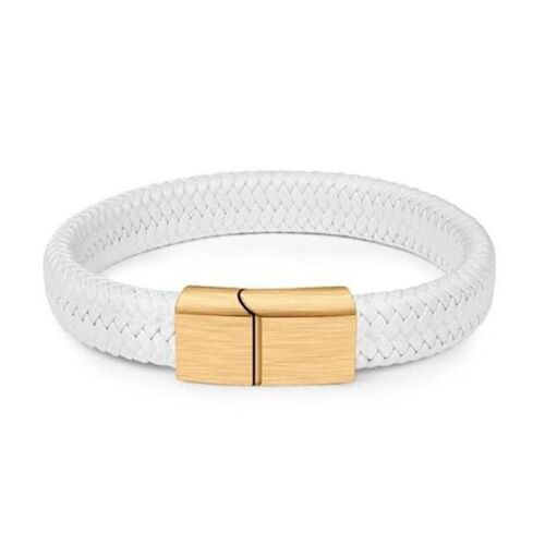 Bracelet En Cuir Tissé À La Main Pour Hommes, Style Simple, Noir, Structure En Métal, Bracelet Décontracté À La Mode, Cadeau Pour Mari, Haute Qualité