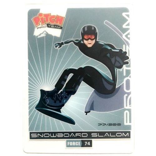 Snowboard Slalom Pro Team Carte Pitch Team Sports 2012