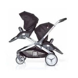 Poussette Double Evolutwin Noir