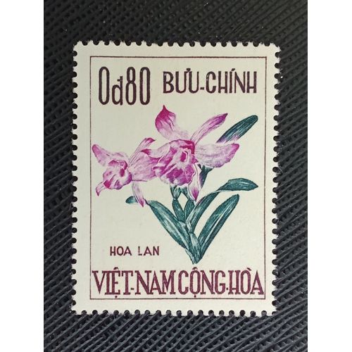 Timbre Vietnam Du Sud Y T 265 Orchidée - Dendrobium Sp. 1965 ( 130909 )