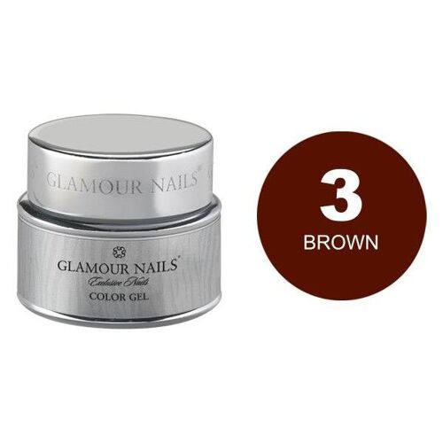 Gel Couleur 3 Brown Glamour Nails 5ml 