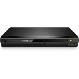 Lecteur DVD blu-ray Phillips BDP-2110 full HD 1080p son surround non compressé certifié DivX plus HD dolby trueHD HDMI Easylink MKV JPEG DivX MP3 USB Ethernet noir BK black