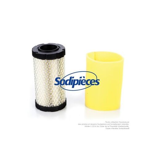 Filtre à air adaptable pour moteur Briggs & Stratton N° 793569