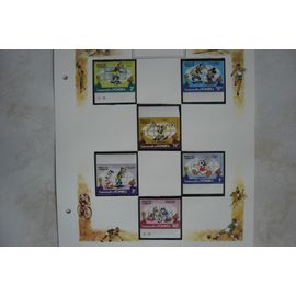 Lot De 6 Timbres Dominica Coupe Du Monde De Football Espana 1982