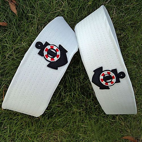Chapeau De Marin Blanc À La Mode Avec Ancre, Casquette, Déguisement De Fête, Accessoires Pour Enfants Cosplay, Chapeau De Marin Pour Adultes, Bh