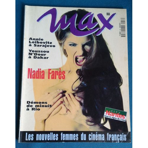 Max - N° 58 - Mai 1994 - Nadia Fares - Occasion