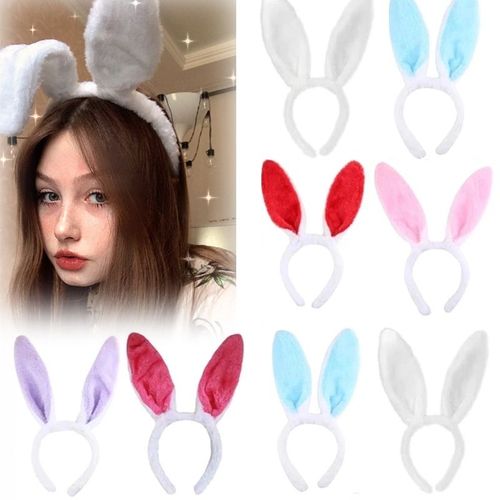 Bandeau De Pâques Pour Femmes Et Enfants, Mignon Et Confortable, Oreilles De Lapin, Costume, Accessoires Pour Cheveux