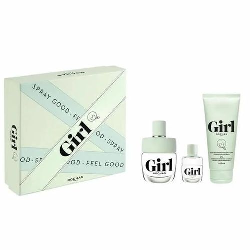 Set De Parfum Femme Rochas Girl 3 Pièces 