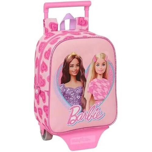 Safta Mini With Wheels Barbie Love Backpack One Size