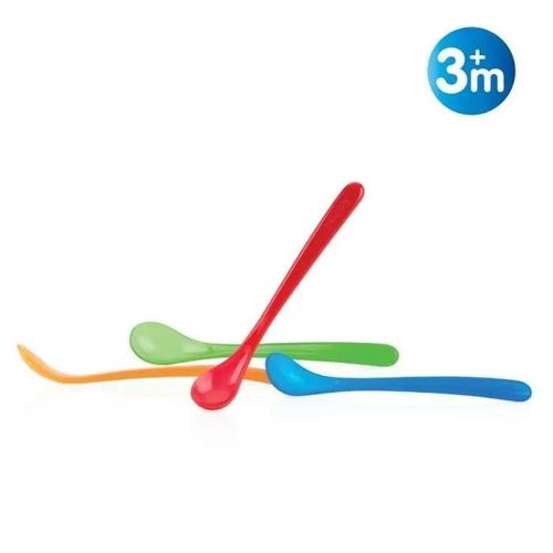 Nuby Cuillères À Long Manche 4 Pcs 6m+