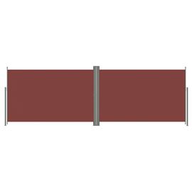 Vidaxl Auvent Latéral Rétractable Marron 200x600 Cm