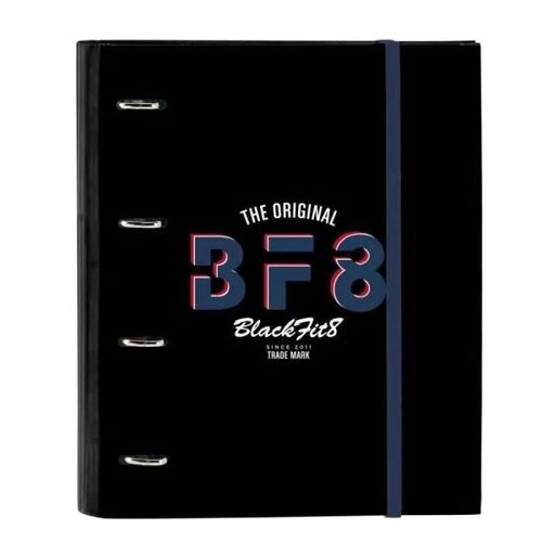 Reliure Ã Anneaux Blackfit8 Urban A4 Noir Blue Marine (27 X 32 X 3.5 Cm)