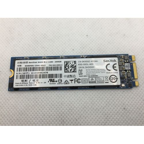 SanDisk X400 M.2 2280 256 Go SD8SN8U-256G-1012